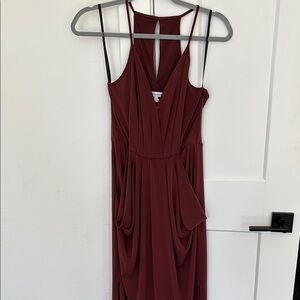 BCBGeneration Red Midi Dress